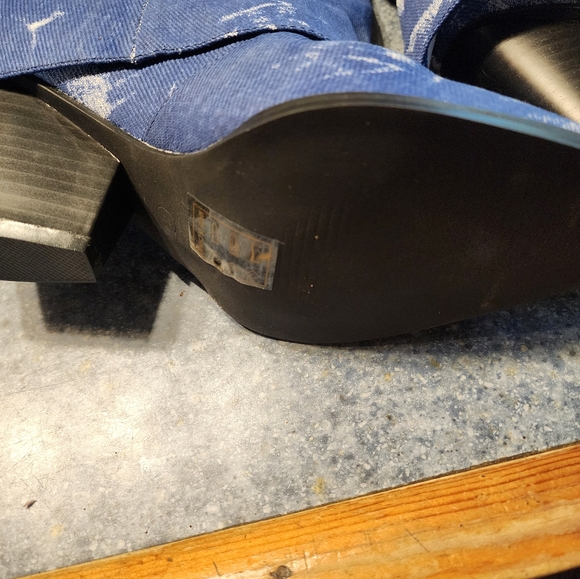 Brand new denim booties. - Picture 9 of 16